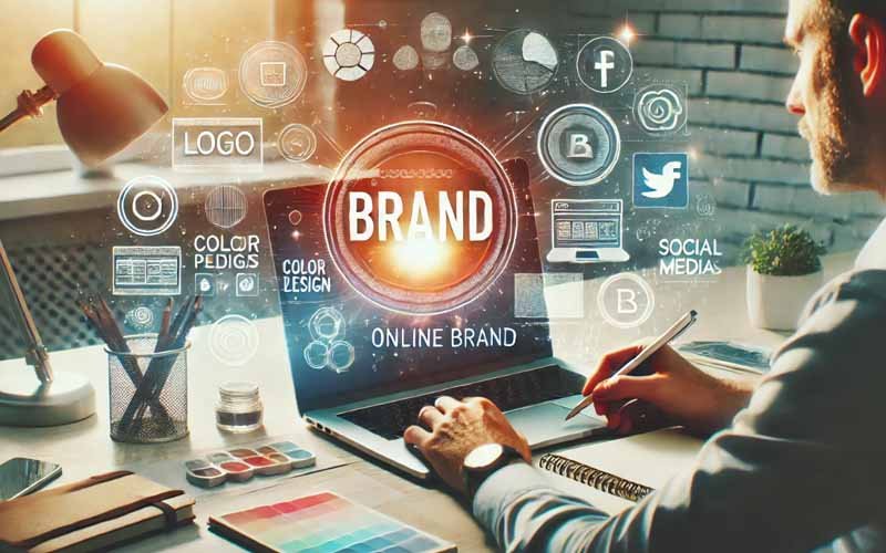 Online Brand Building Basics for Beginners Online brand building basics for businesses.
