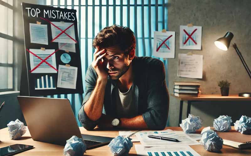Online Business Startup Mistakes to Avoid Top online business startup mistakes to avoid.