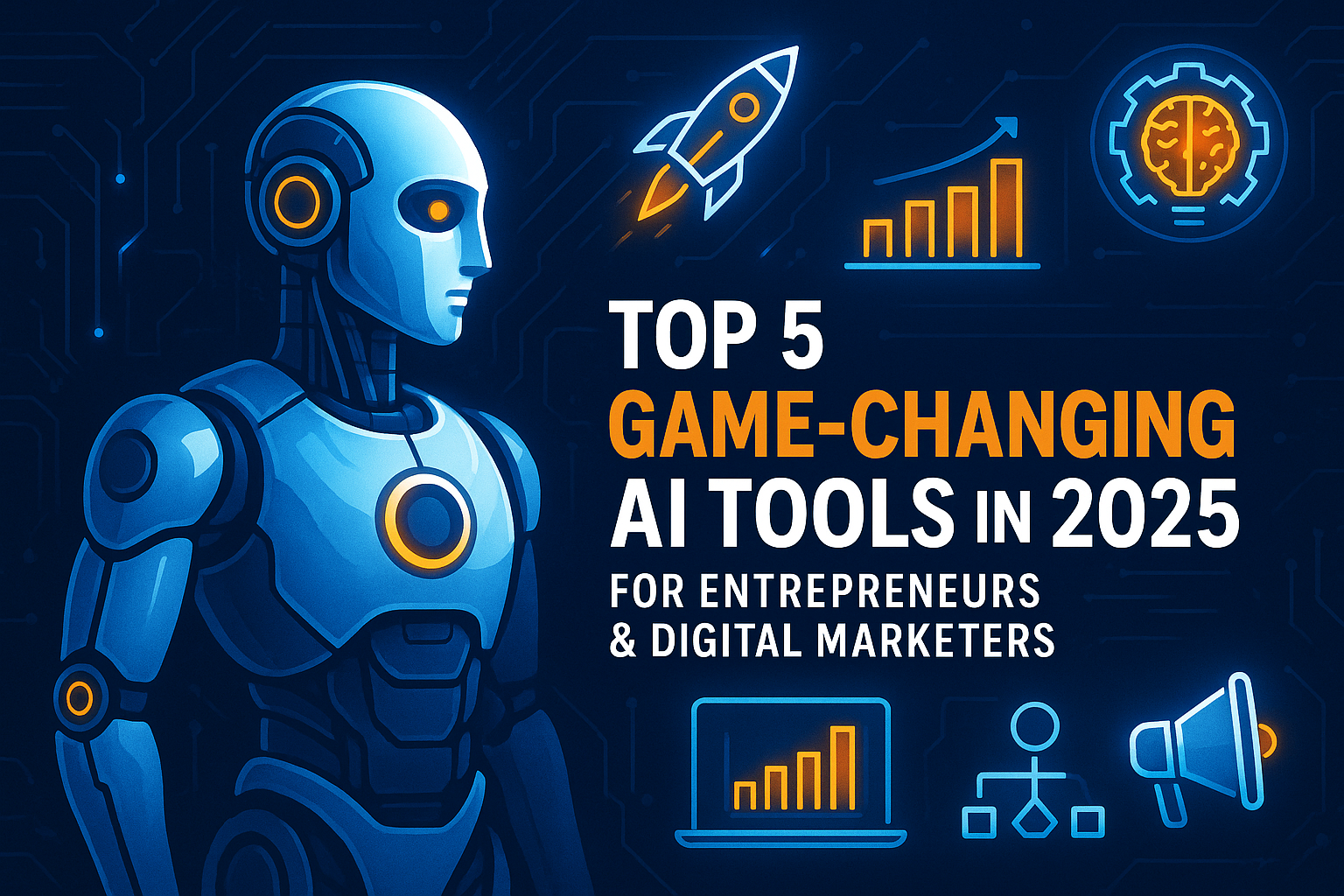 AI Tools in 2025 for Entrepreneurs & Digital Marketers AI Tools in 2025 for Entrepreneurs & Digital Marketers