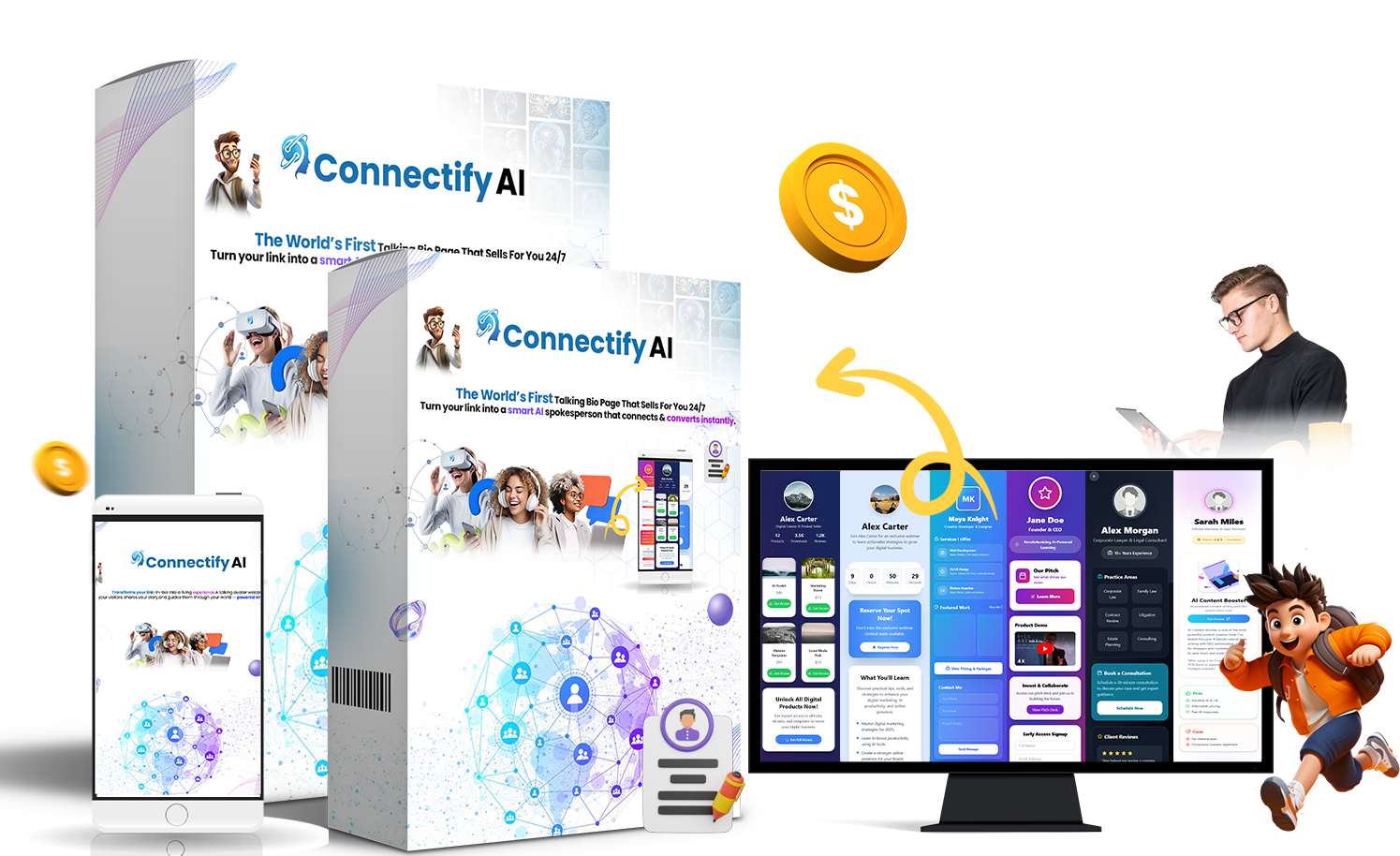 Connectify AI Review – Talking Bio Page That Sells