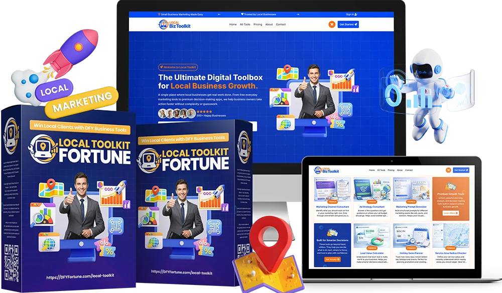Local Toolkit Fortune Review – DFY Local Business Toolkit System